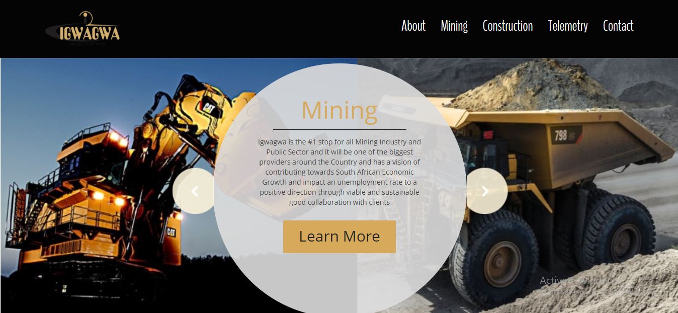 Igwagwa Projects Website